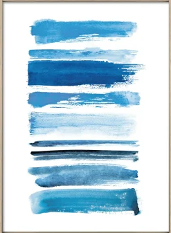 Discount PRO ART Gerahmtes Bild ONLY BLUE II