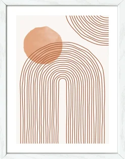 PRO ART Gerahmtes Bild SHAPES XI