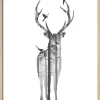 PRO ART Gerahmtes-Bild DEER WITH