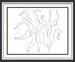 Online Sonstige Gerahmtes-Bild ETUDE PUR MERCU