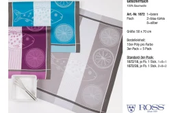 ROSS Geschirrtuch FISCH