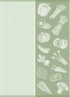 ROSS Geschirrtuch GEMÜSE