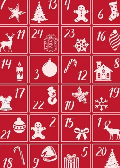 ROSS Geschirrtuch XMAS Adventkalend