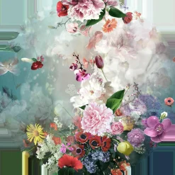 Discount PRO ART Glasbild BAROQUE FLOWER MIX I