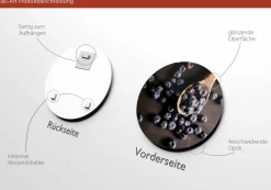 Hot PRO ART Glasbild BLAUBEEREN