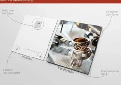 PRO ART Glasbild CAFÉ II