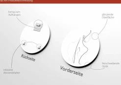 PRO ART Glasbild FACE LINES II