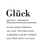 PRO ART Glasbild GLÜCK II