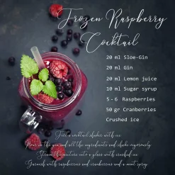 PRO ART Glasbild HIMBEERE