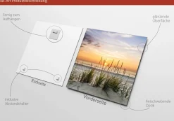 Clearance PRO ART Glasbild LONELY DUNE