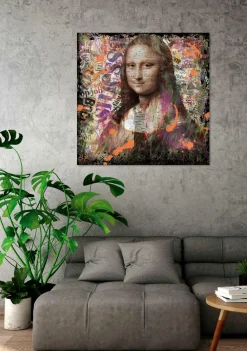 Sonstige Glasbild MONA LISA