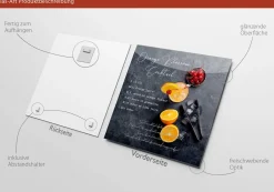 PRO ART Glasbild ORANGE