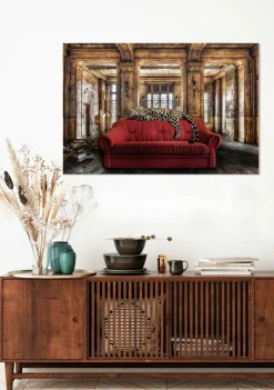 Outlet Sonstige Glasbild RELAXING LEO