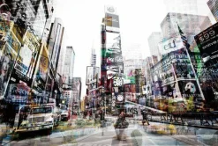 Best Sonstige Glasbild TIME SQUARE
