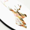 PRO ART Glasbild WATERCOLOURED DEER I
