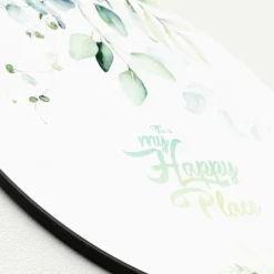 PRO ART Glasbild WATERCOLOURED LEAVES