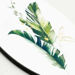 PRO ART Glasbild WATERCOLOURED PALM