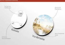 PRO ART Glasbild WILDER STRAND III