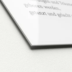 Outlet PRO ART Glasbild ZUHAUSE II