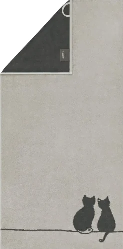 Discount Cawö Gästetuch CUTE CATS