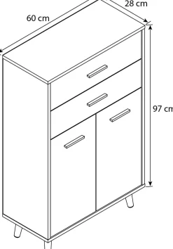 New VCM Highboard LINDAS