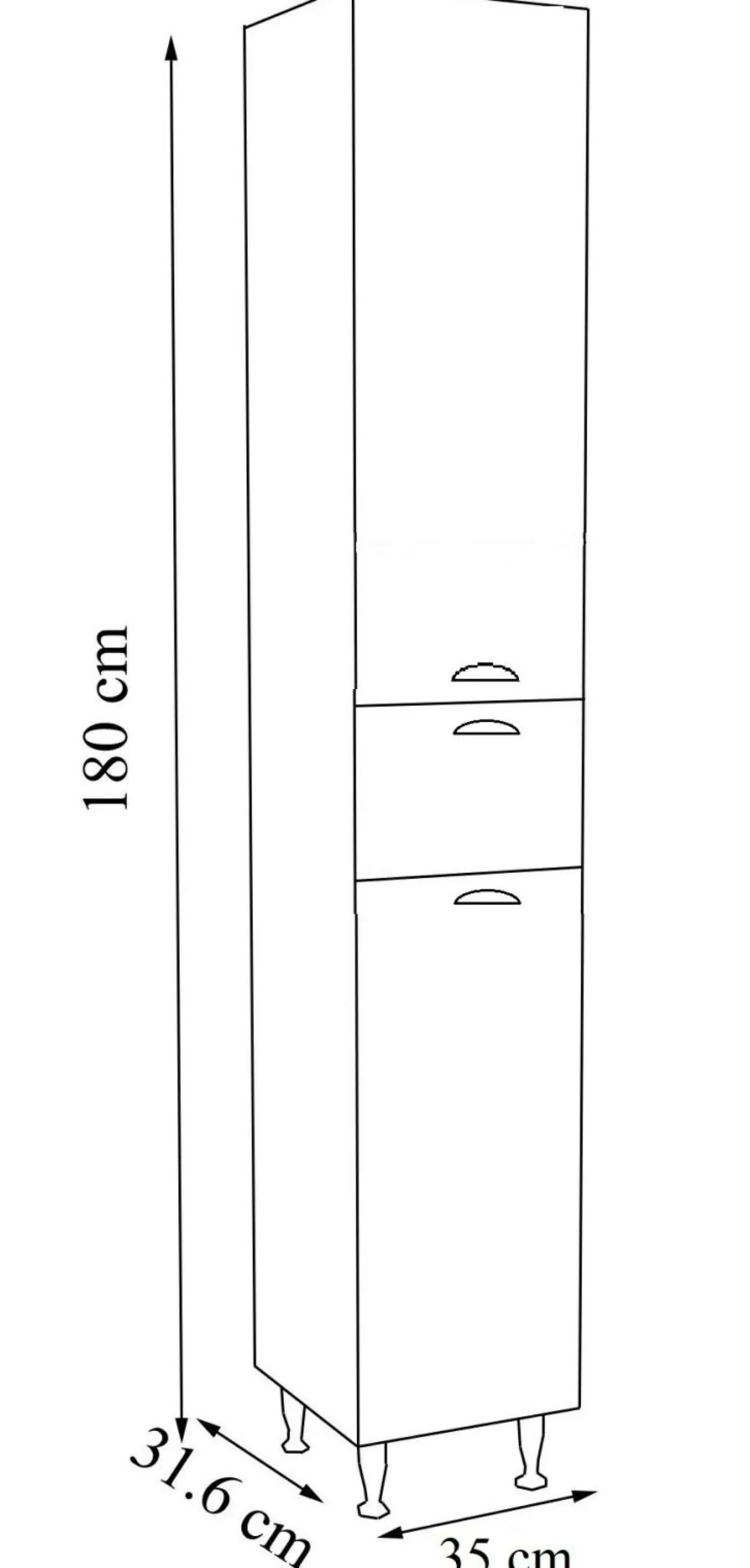 VCM Hochschrank CASALO