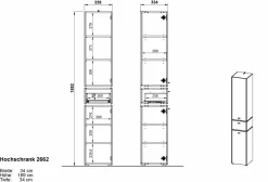 Best HARPER Hochschrank GIFU