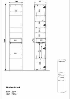 vito Hochschrank MAYOR