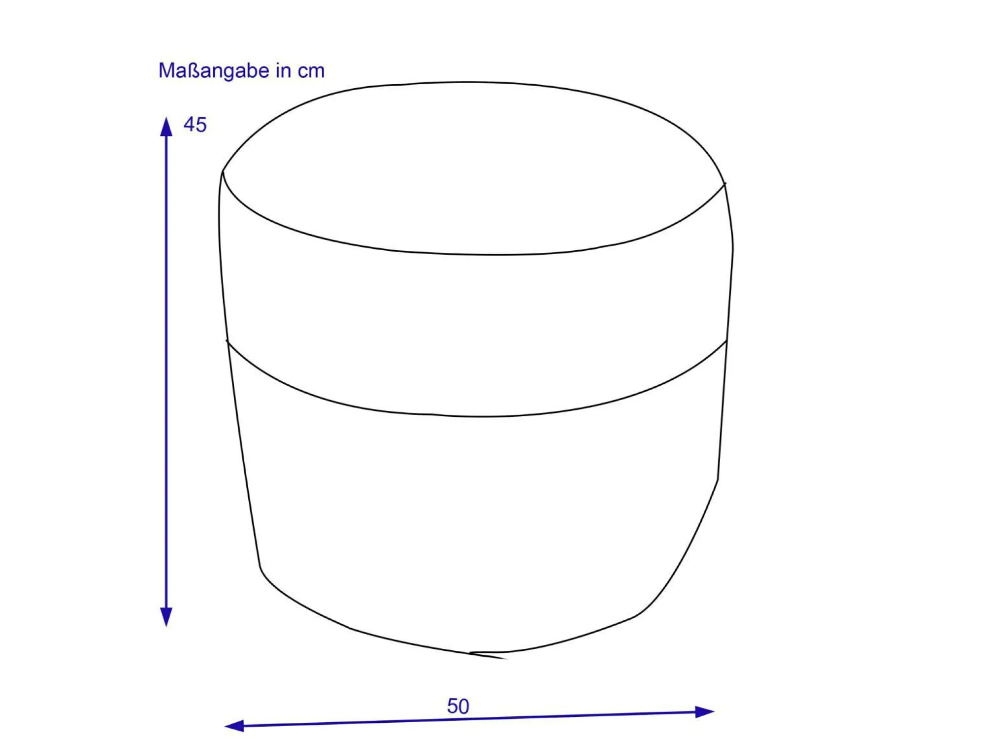 Online bassetti Hocker MURANO