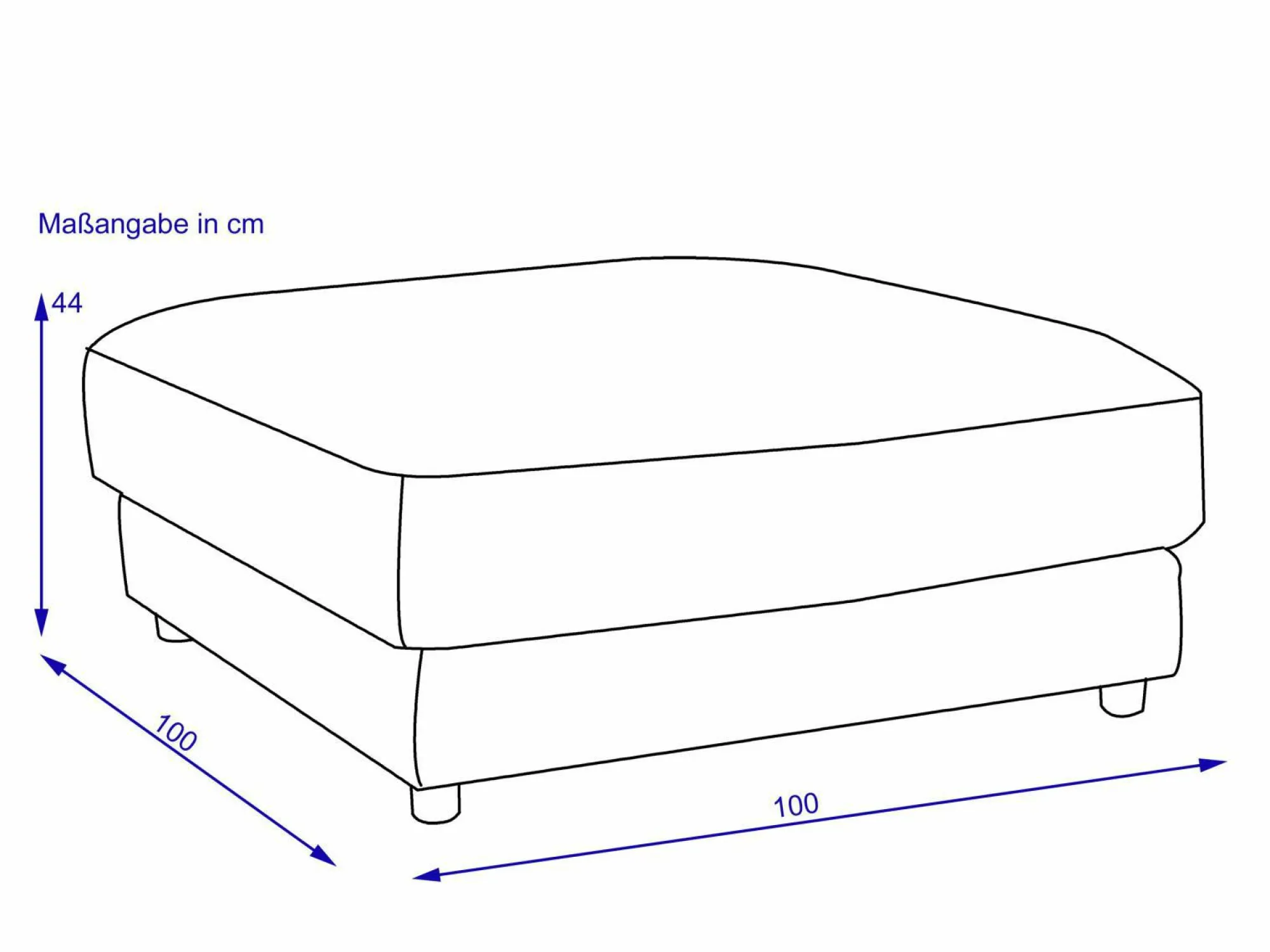 LOFT Hocker medium CAVALLI PLUS