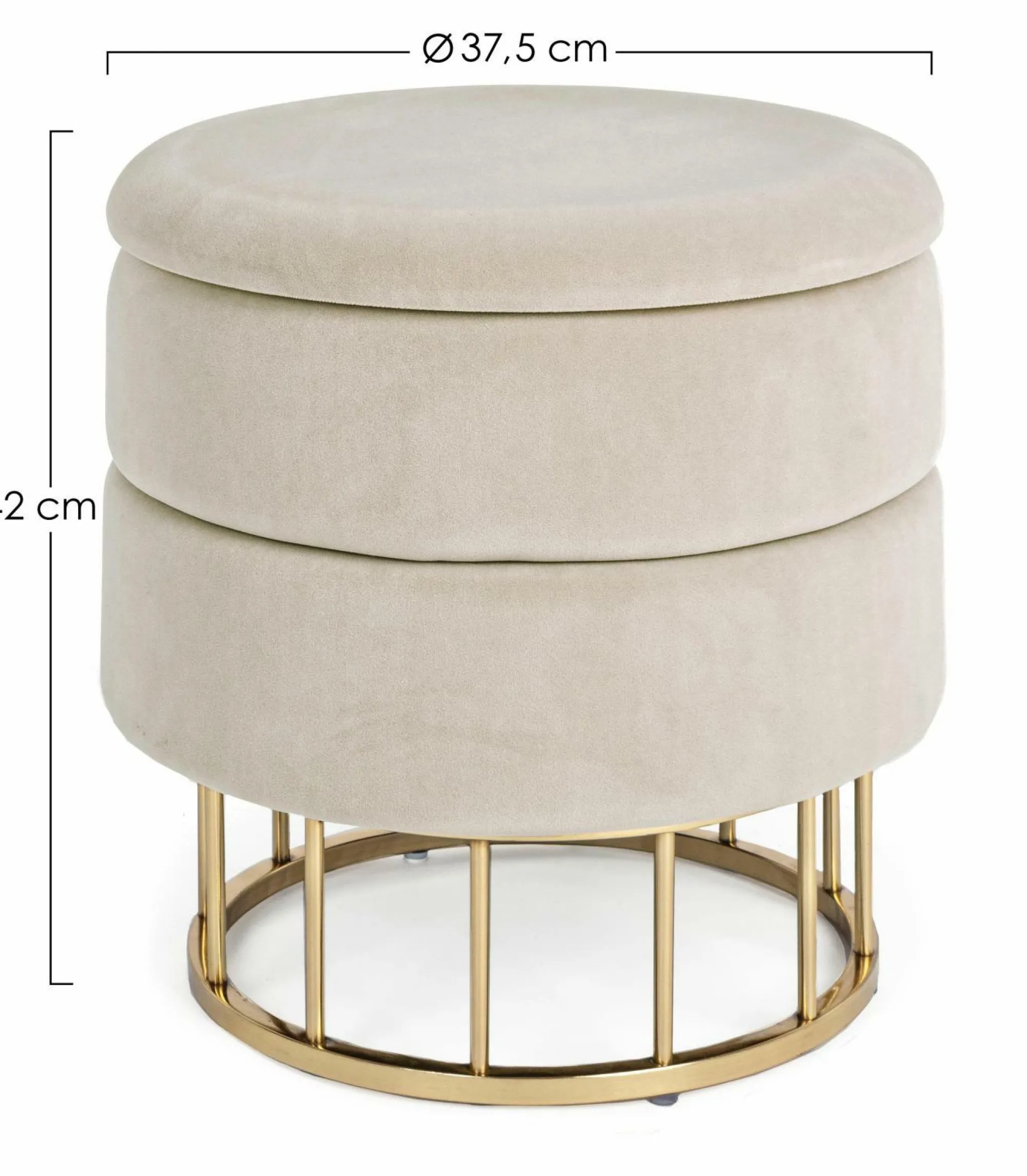 Outlet ANDREA BIZZOTTO Hocker PAVLINA