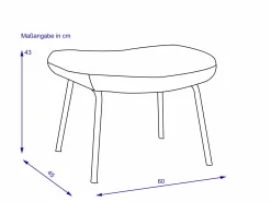Sale ROLF BENZ Hocker 594