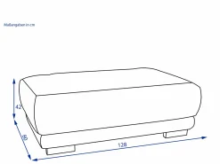 Sale SYSTEMPOLSTER Hocker MILLA