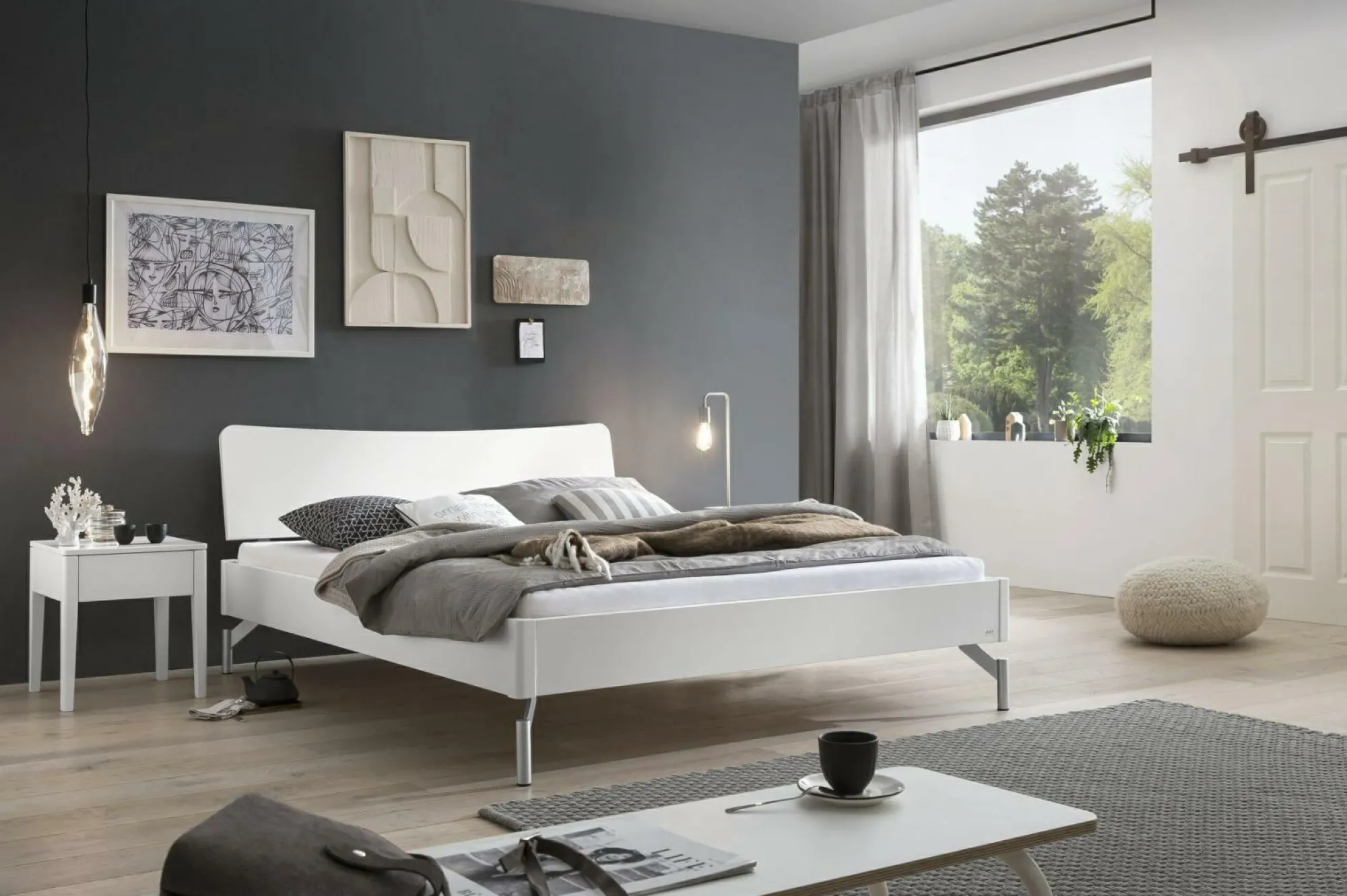 Hot HASENA Holzbett ALBINIA