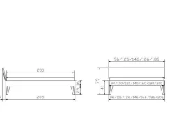 Best HASENA Holzbett ANCONA