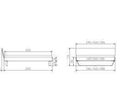 HASENA Holzbett ASTI