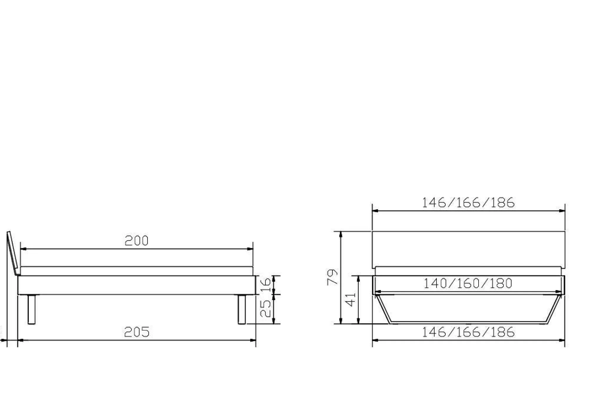 Best HASENA Holzbett ASTI