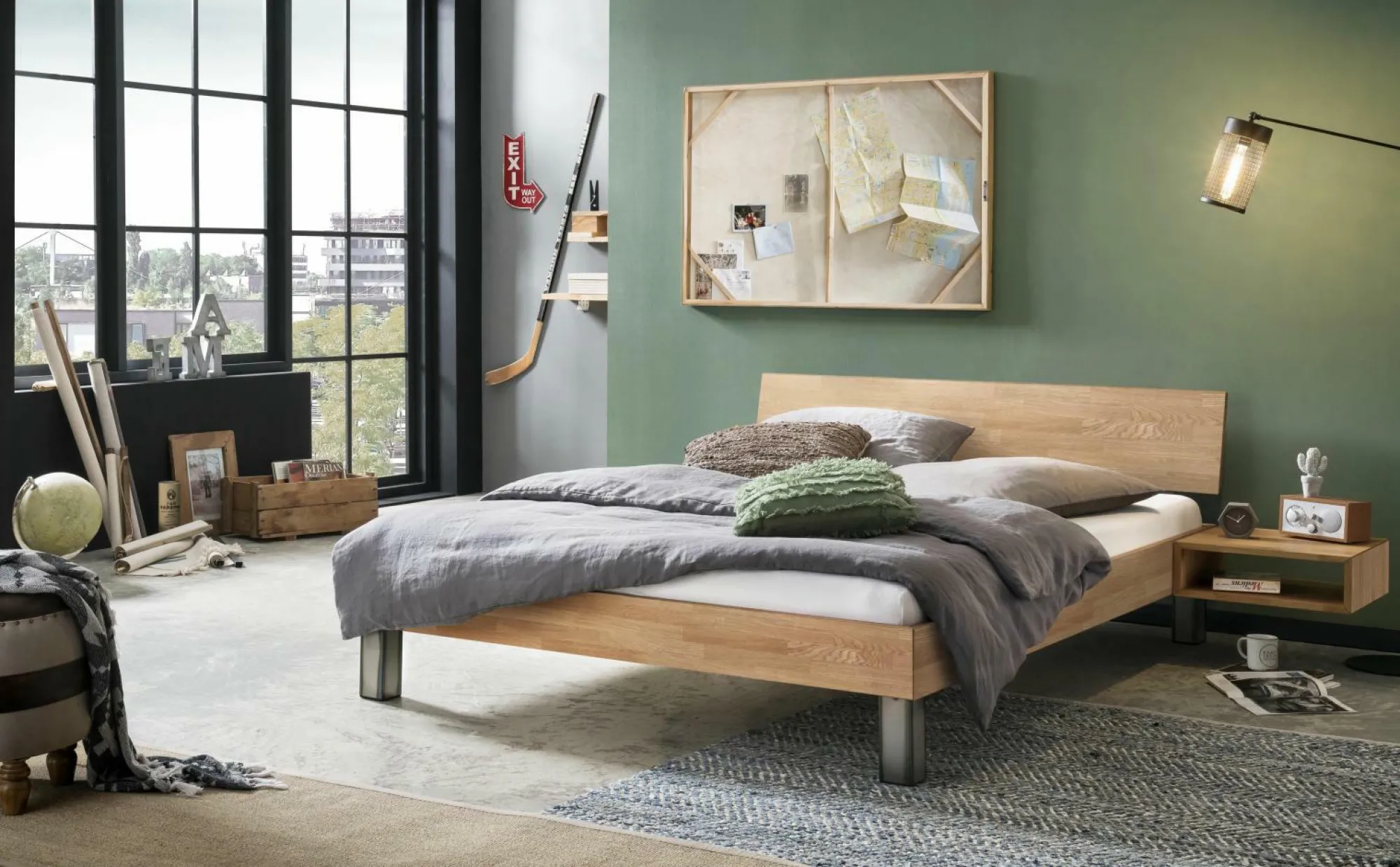 HASENA Holzbett LODI