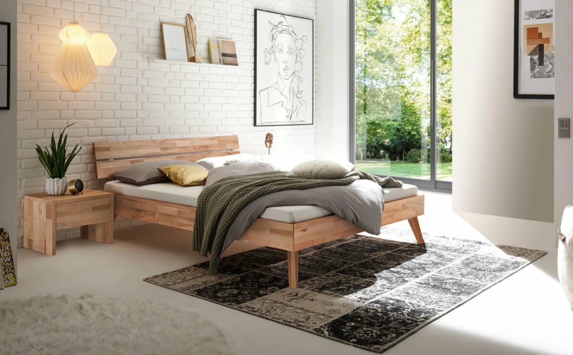 Clearance HASENA Holzbett ORTONA