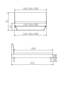 Sale HASENA Holzbett PIETRO