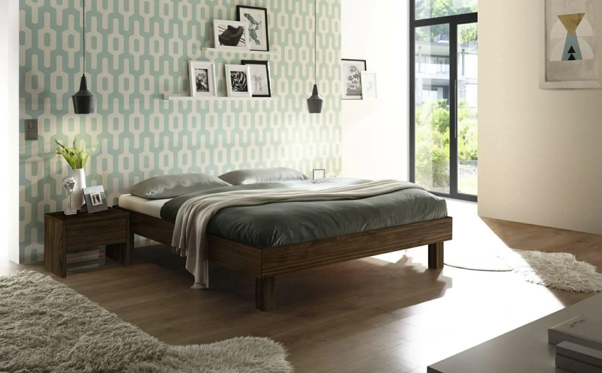 HASENA Holzbett RAPALLO