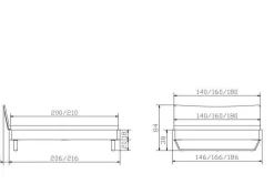 HASENA Holzbett TRESALI