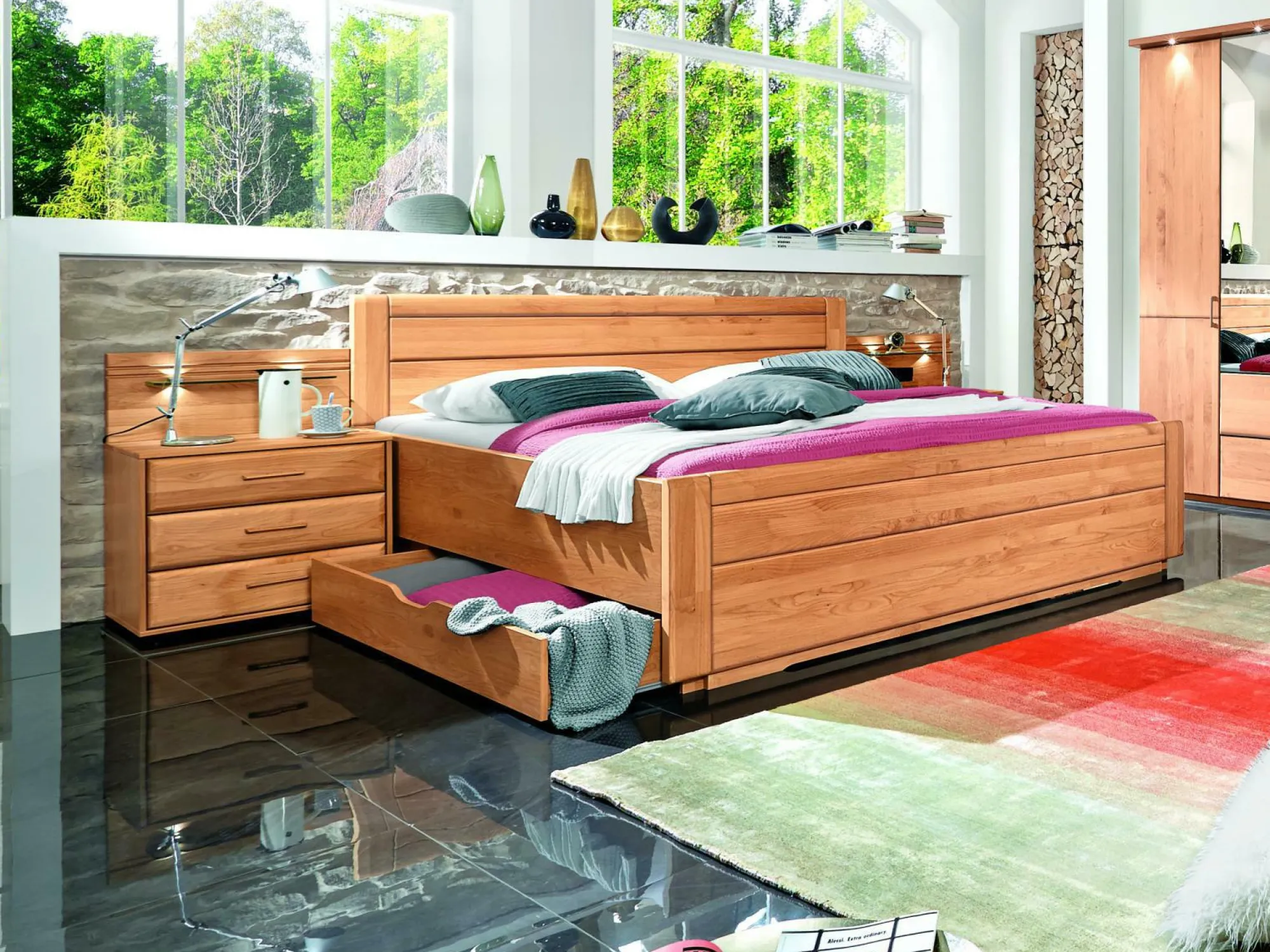 Sale Rolf Weber Holzbett WALLDORF