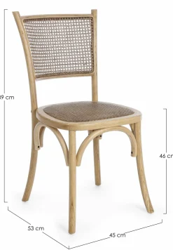 ANDREA BIZZOTTO Holzstuhl CARREL