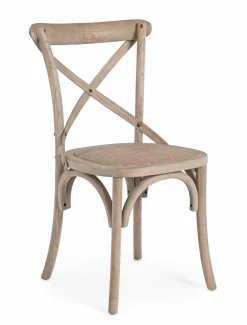ANDREA BIZZOTTO Holzstuhl CROSS