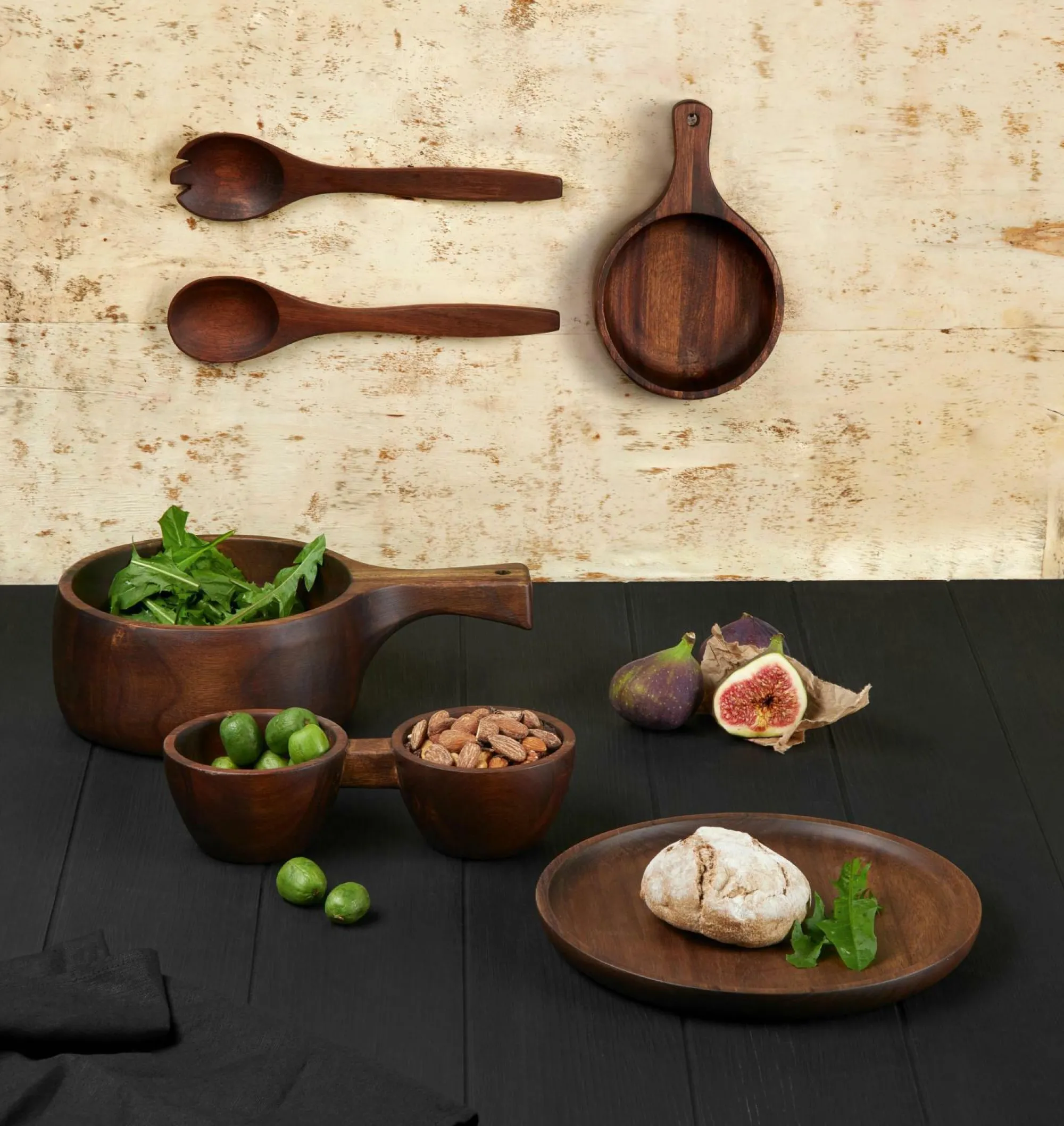 ASA SELECTION Holzteller WOOD