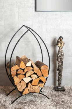 Outlet HAKU Möbel Kaminholzständer