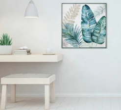 Hot Sonstige Keilrahmenbild BLÄTTER IN GRÜN