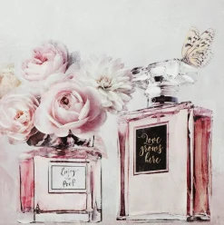 Sonstige Keilrahmenbild BLUMIGES PARFÜM