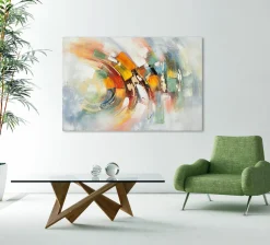 Clearance Sonstige Keilrahmenbild BUNTE WELLE